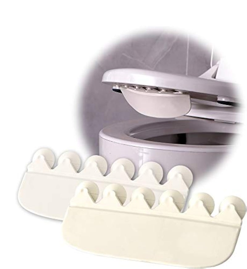 EASICOZI Urine Deflector for Toilet Seat Prevents Kids and Adult from Peeing Splash (2 pcs) - Image 1